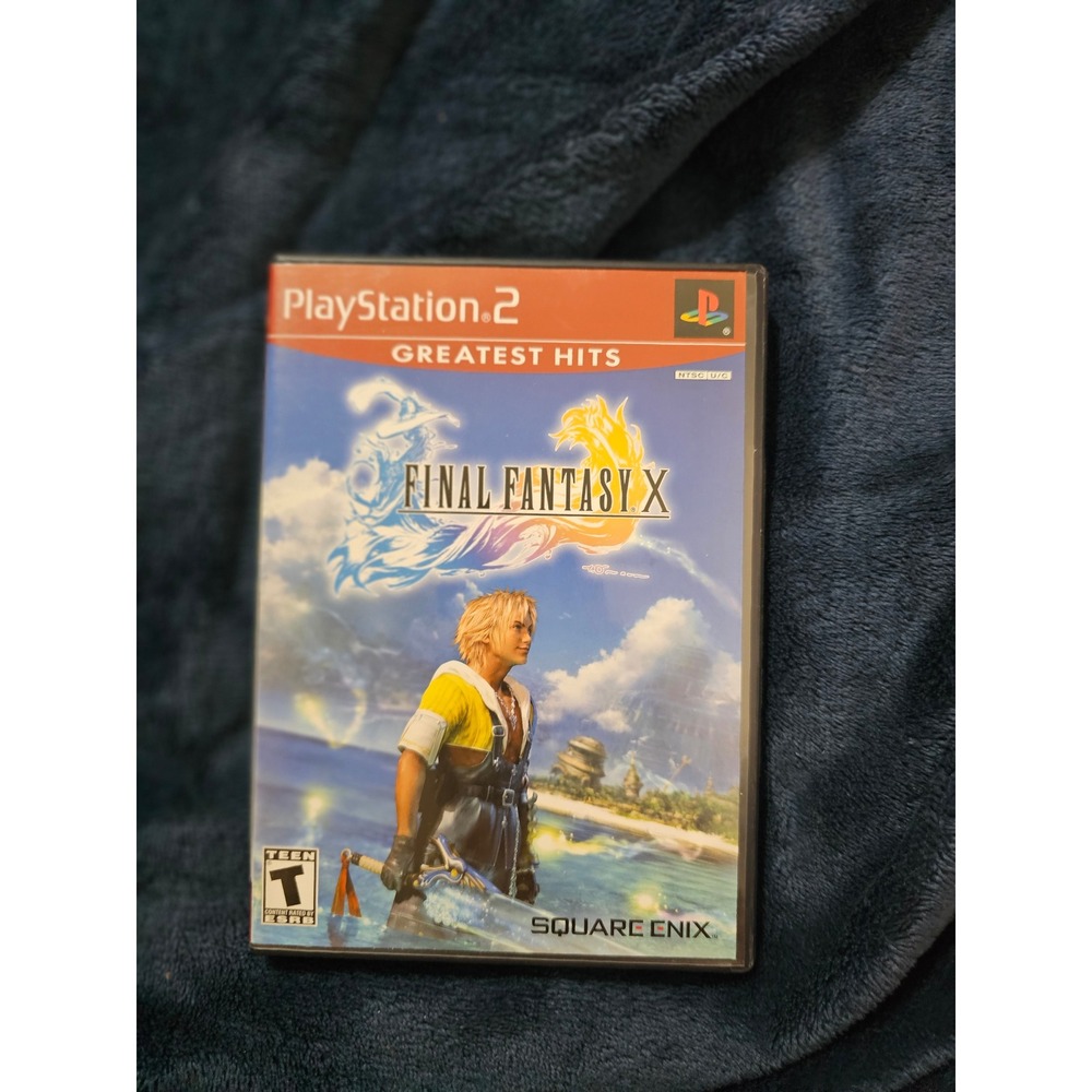 Final Fantasy X Sony PlayStation 2 PS2 Square Enix RPG Game with Manual CIB
